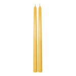 Chaks 80294 - 81, set de 2 bougies flambeau 30cm, mtal or