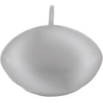 Chaks 80296 - 80, set de 6 bougies flottantes, m�tal argent