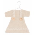 Chaks 80452, set de 4 robes lin sur cintre  suspendre