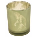 Chaks 80614, lot 12 petits photophores verre motif singe jungle 7, 5cm Chaks 80614, lot 12 petits photophores verre motif singe jungle 7, 5cm