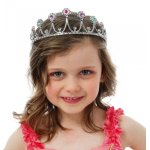 Chaks 83 486518 14, diad�me argent avec pierres, enfant