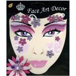 Chaks 88 191514b, maquillage visage autocollant fleur de carnaval
