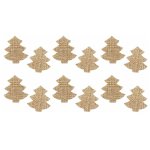 Chaks 90900, sachet de 12 sapins jute 3cm, � disperser