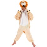 Chaks c1043128, dguisement peluche lion de la savane 128 cm, 7 - 9 ans