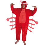 Dguisement peluche homard 180cm, adulte