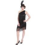 Dguisement charleston noir, adulte taille m