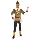 Chaks c4251xl, dguisement robin hood luxe adulte, taille xl