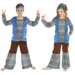 Chaks c4258116, dguisement hippie vintage bleu 116cm, 4 - 6 ans (x1)