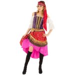 Chaks c4350l, dguisement gypsy lady adulte, taille l