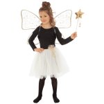 Chaks c4357, dguisement set fe enfant, or