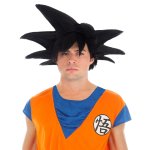 Perruque goku saiyan  adulte, noire