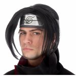 Chaks c4414, perruque itachi  adulte, noire