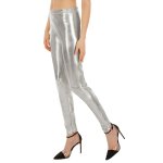 Chaks c4448s, legging brillant adulte luxe argent, taille s / m Chaks c4448s, legging brillant adulte luxe argent, taille s / m