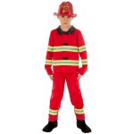 Chaks c4485140, dguisement pompier amricain rouge luxe 140cm, 9 - 11 ans