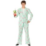 Chaks c4493m, costume disco flamant rose adulte, taille m
