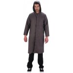 Chaks c4597180, manteau long gris  capuche the boss agent adulte 180cm