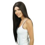 Chaks c4713 - br, perruque cheveux longs 73cm, brun