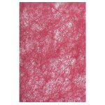 Chaks c50030036, chemin de table luxe romance 30cmx10m, bordeaux