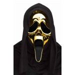 Chaks fw91520, masque ghost face or chrome avec capuche