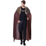 Chaks h4120, cape chevalier fourrure luxe brun 155cm