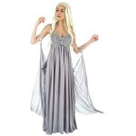 Dguisement robe dragon queen adulte, taille l