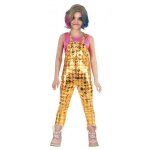 Chaks h4210128, dguisement salopette miss crazy enfant 128cm, 7 - 9 ans