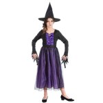 Chaks h4251140, dguisement sorcire agatha violette 140cm, 9 - 11 ans