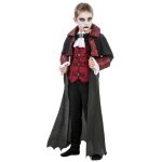 Chaks h4257116, dguisement vampire chic avec manchettes 116cm, 4 - 6 ans