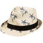 Chapeau borsalino palmiers