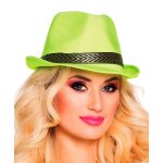 Chapeau borsalino polyester souple, non vert
