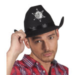 Chapeau feutre de sheriff adulte