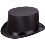 Chapeau gala haut de forme noir
