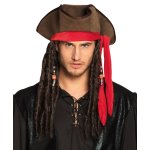 Chapeau de pirate avec cheveux