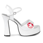 Chaussures d'infirmiere avec croix - taille 39