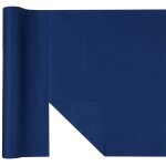 Chemin de table airlaid luxe 40cm x 4m80, bleu roy (rouleau)