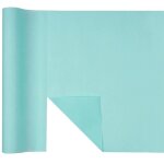 Chemin de table airlaid luxe 40cm x 4m80, ciel (rouleau) Chemin de table airlaid luxe 40cm x 4m80, ciel (rouleau)