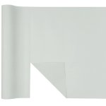 Chemin de table airlaid luxe 40cm x 4m80, gris perle