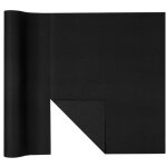Chemin de table airlaid luxe 40cm x 4m80, noir (rouleau)