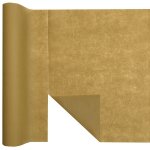 Chemin de table harmony 3 en 1 prdcoup 4m80, or mat