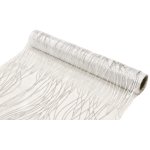Chemin de table organza cheveux d'ange, blanc