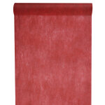 Santex 2810 - 21 - 30, chemin de table en tissu intiss, bordeaux