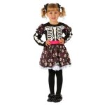 Destockage, costume baby luxe robe day of the dead, 92 cm 1 / 2 ans