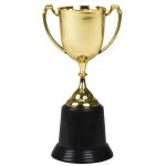 Coupe victoire avec anses, or 22cm