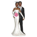 Couple mari�s cr�oles 13cm