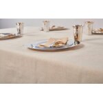 Coupon nappe en lin naturel rectangle 2, 5m
