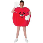 Dguisement bonbon rouge adulte