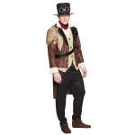 D�guisement captain steampunk homme, adulte