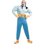 Dguisement gnie de la lampe, bleu adulte