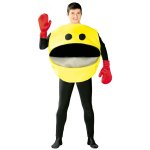 Dguisement glouton jaune / noir adulte