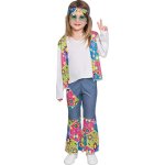 Dguisement hippie fille 2 - 3 ans